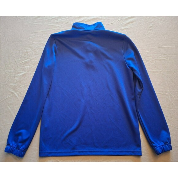 Adidas Blue 1/4 Zip Track Jacket, Men's size Large, L, Excellent Condition - Picture 8 of 8